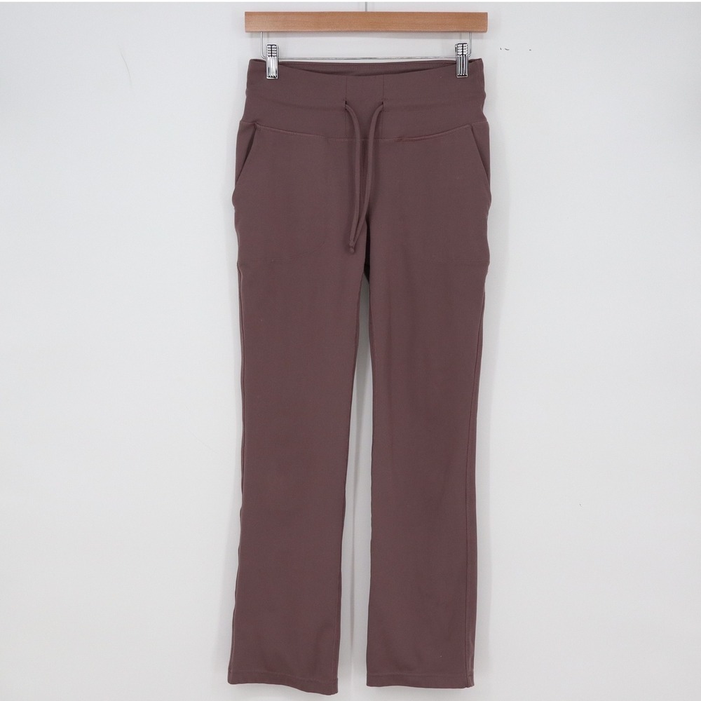 Mondetta Pants Womens S Performance Luxury Mauve Straight Leg Stretch Excellent